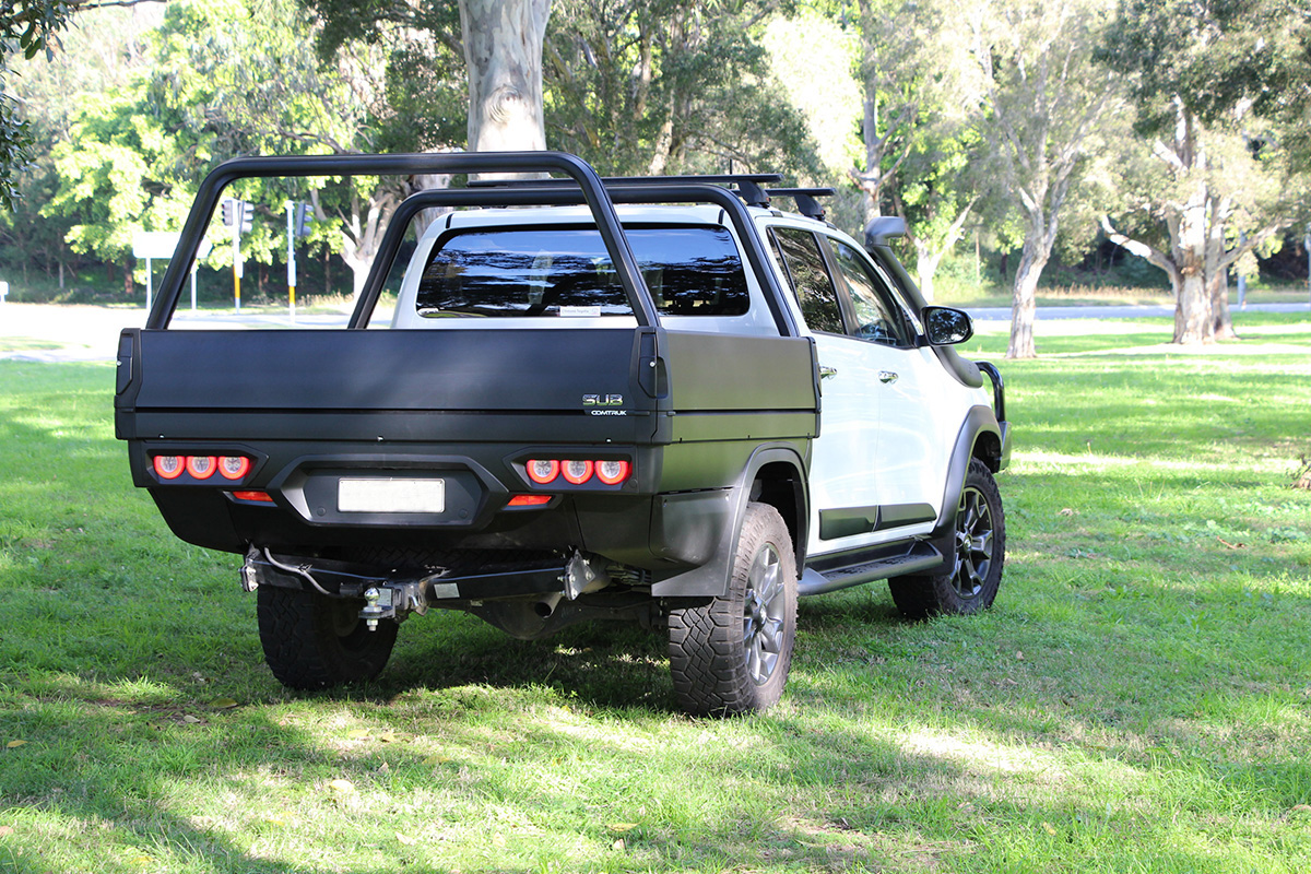 SUB on a dual cab Toyota HiLux