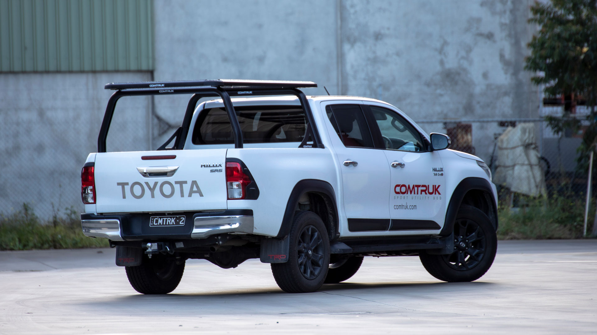 heavy duty platform rack for utes and pickups