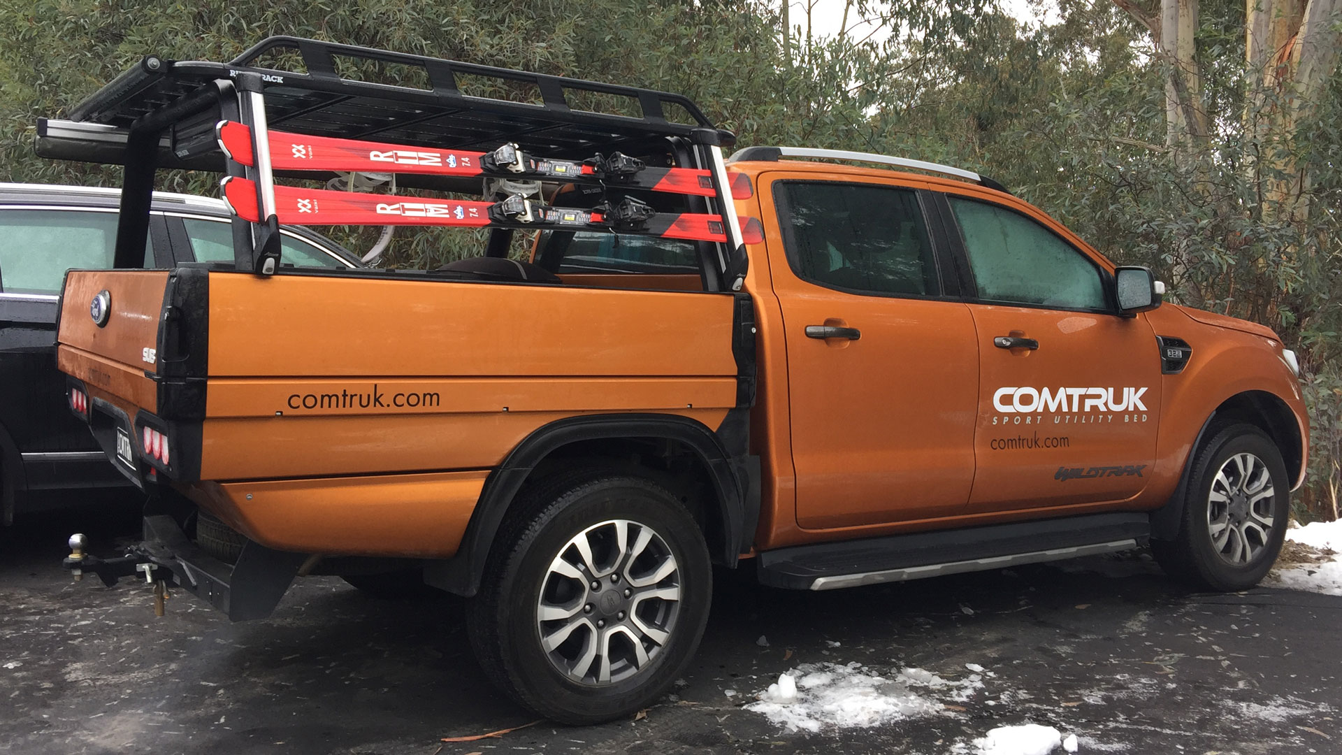 Ford Ranger SUB alloy tray skiing